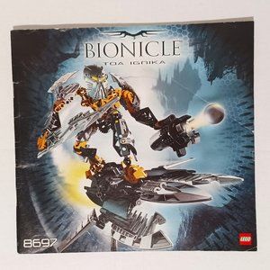 Lego Bionicle Tao Ignika 8697 Instruction Manual